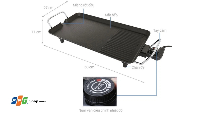 Bếp nướng điện Kangaroo 2000 W KG699