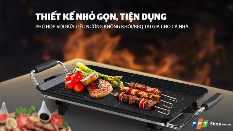 Bếp nướng điện Sunhouse 1600W SHD4600