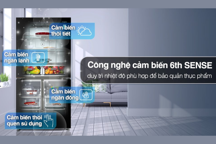 công nghệ tủ lạnh whirlpool 2