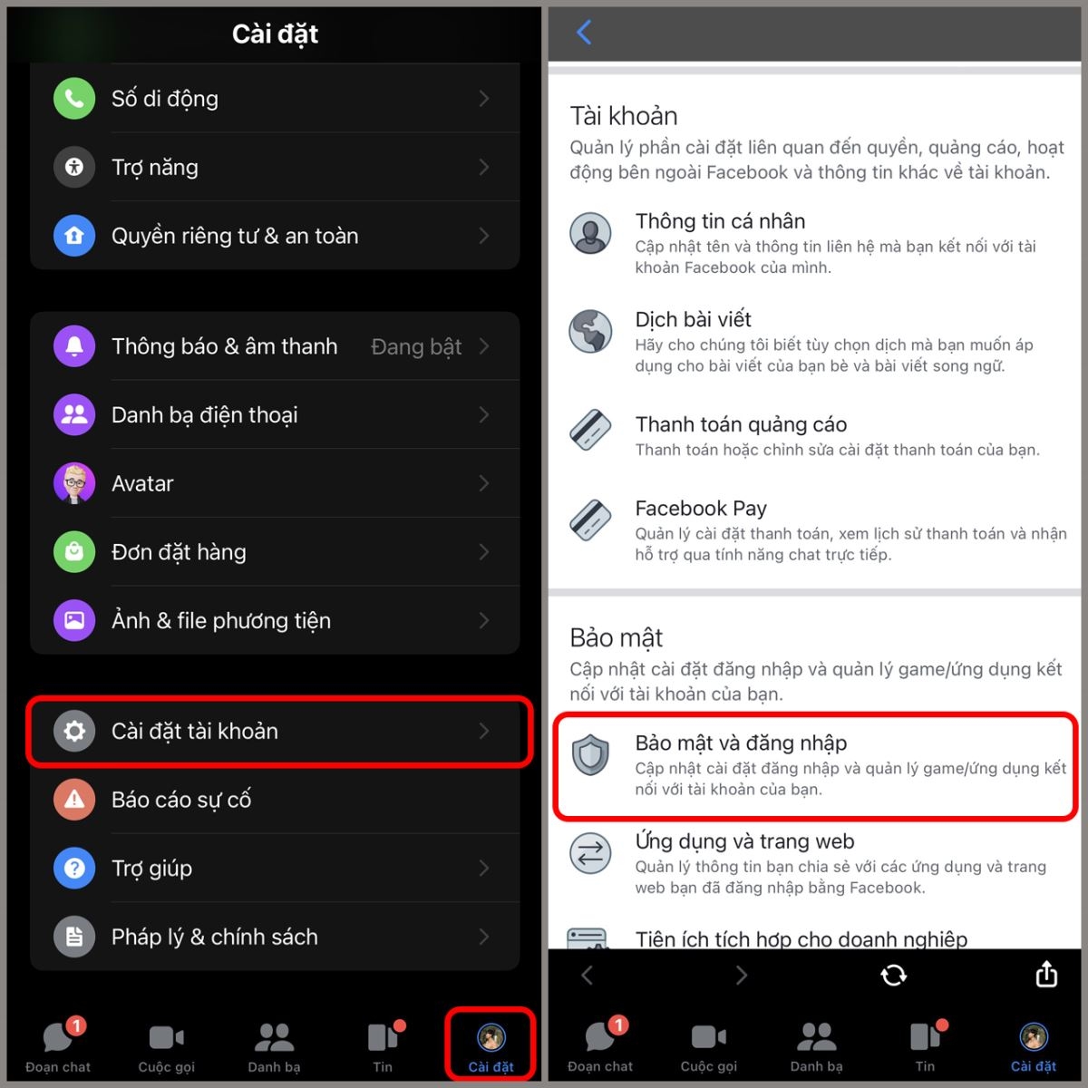 Cách xoá tài khoản Messenger trên iPhone khi bạn đăng nhập bằng điện thoại người khác 4