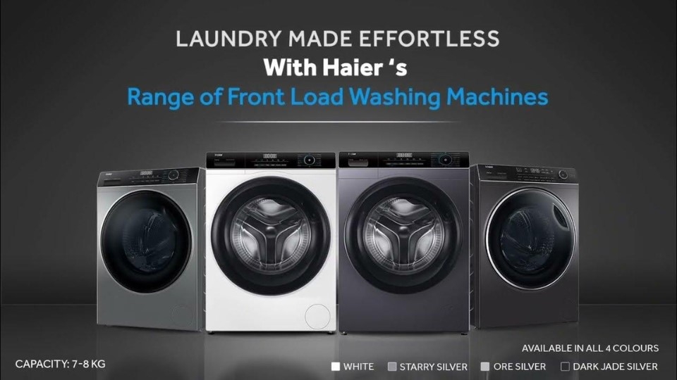 Haier Air Bubble Washing Machine