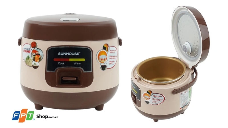Nồi cơm điện Sunhouse 1 lít SHD8208C