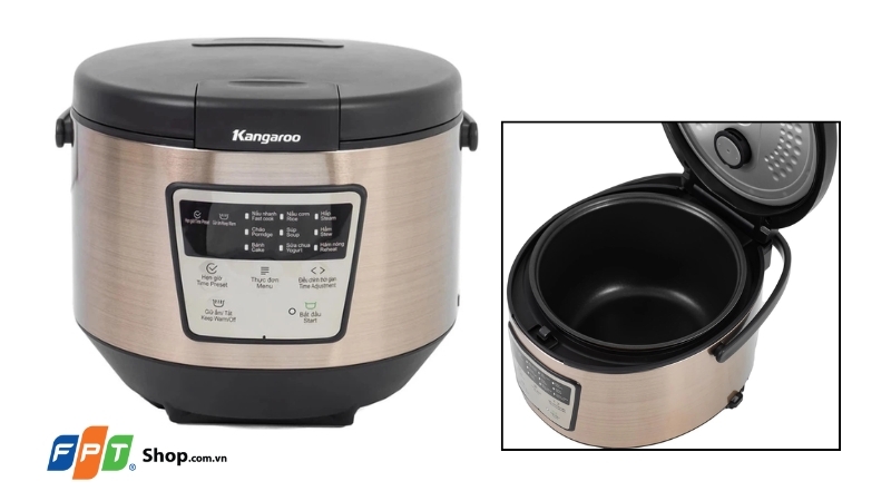 nồi cơm điện tử Kangaroo 1.8 lít KG18DR7