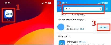 tìm lại zalo đã xóa kết bạn 1