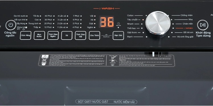 Cách hẹn giờ máy giặt AQUA (ảnh 4)