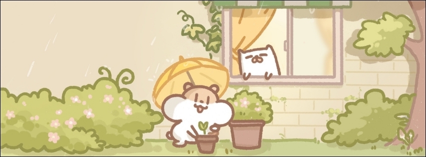 Ảnh bìa Facebook chill cute, đáng yêu (hình 2)