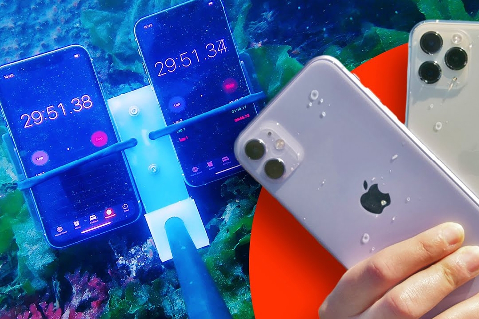 Consumer Reports cũng đã tiến hành thử nghiệm khả năng chống nước của iPhone 11