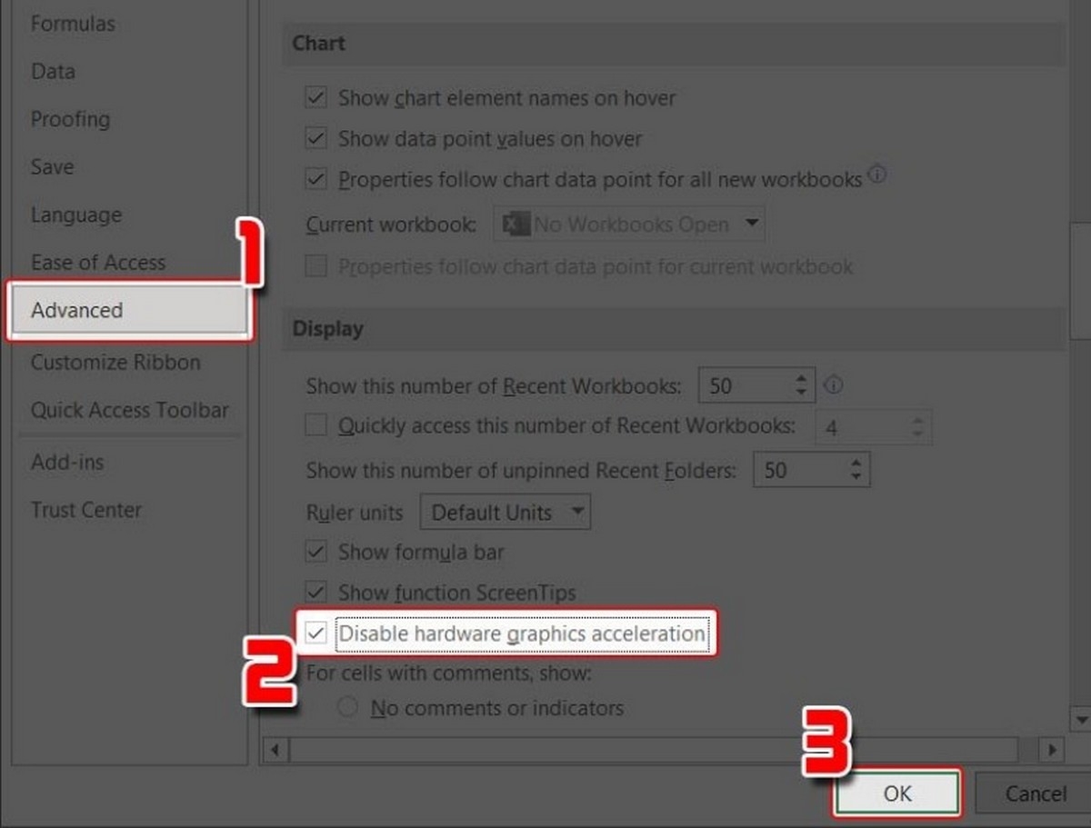lỗi file excel bị trắng - hình 10