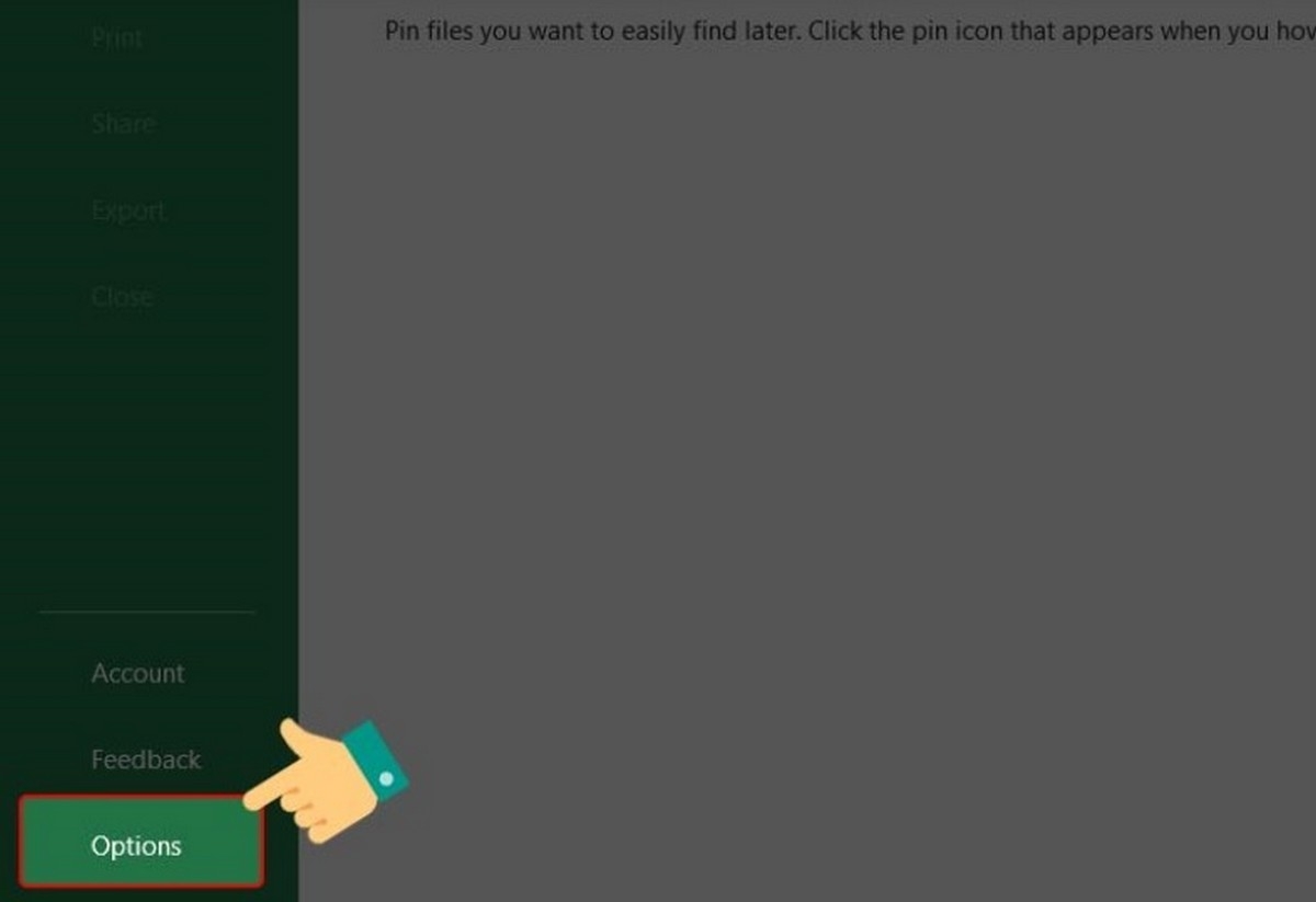 lỗi file excel bị trắng - hình 11