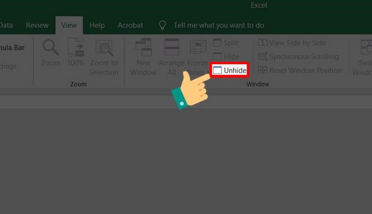 lỗi file excel bị trắng - hình 2