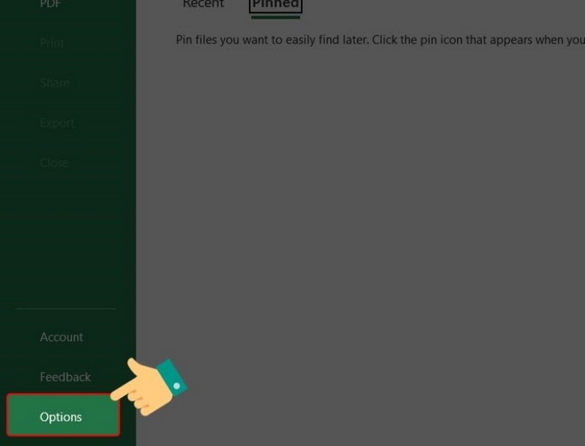 lỗi file excel bị trắng - hình 4