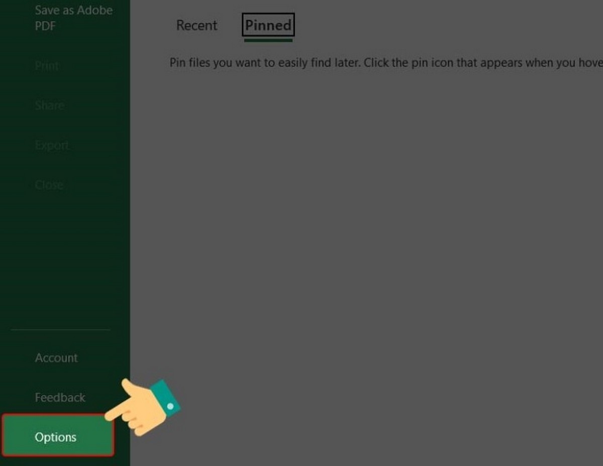 lỗi file excel bị trắng - hình 9