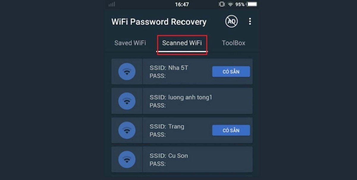 xem mật khẩu Wifi trên điện thoại Samsung - hình 8