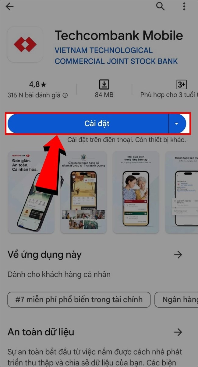 tài khoản số đẹp techcombank - hình 1