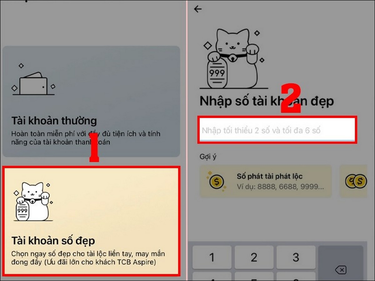 tài khoản số đẹp techcombank - hình 8