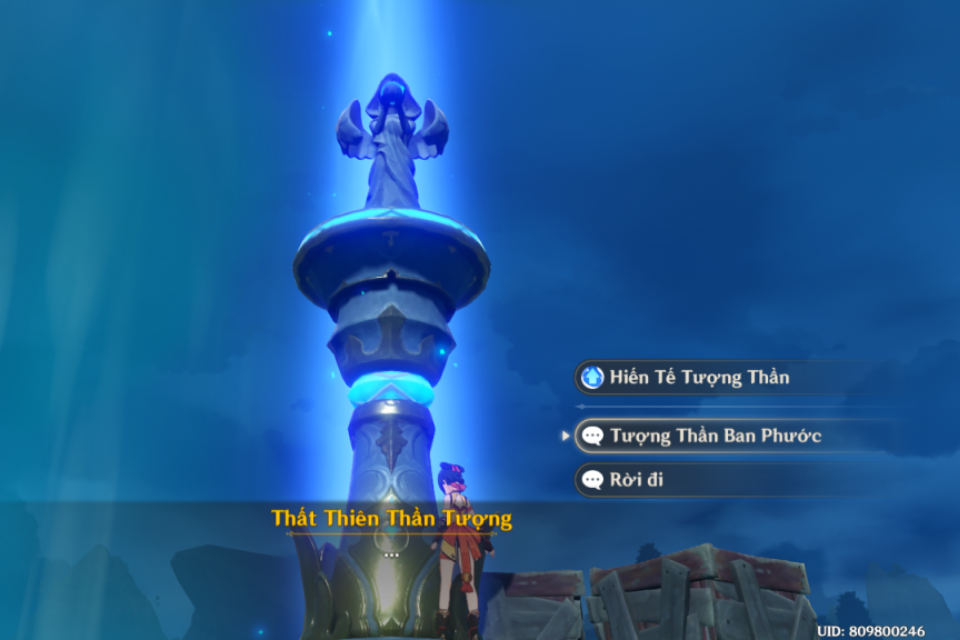 Lựa chọn sức mạnh nguyên tố cho Traveler