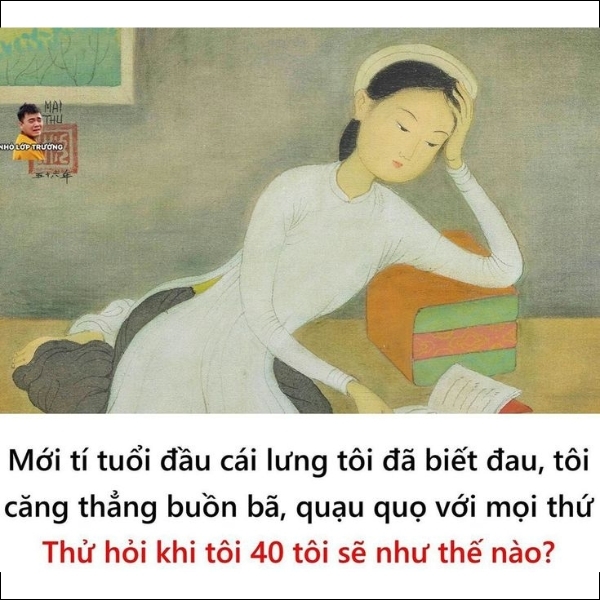 Tổng hợp meme đau lưng hài hước nhất (hình 6)