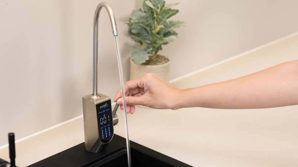 Tốc độ dòng chảy dẫn đầu với 2 lít nước tinh khiết/phút