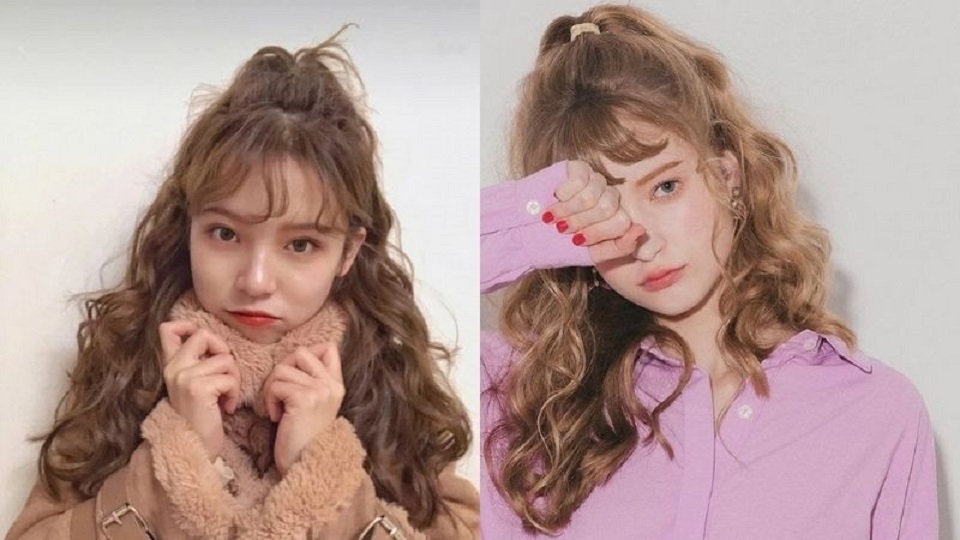 Tóc buộc chỏm đỉnh đầu