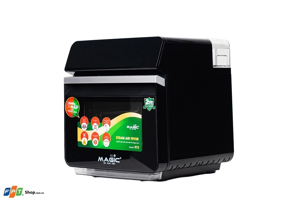 Nồi chiên không dầu kết hợp hấp cao cấp MAGIC ECO 12 lít S12
