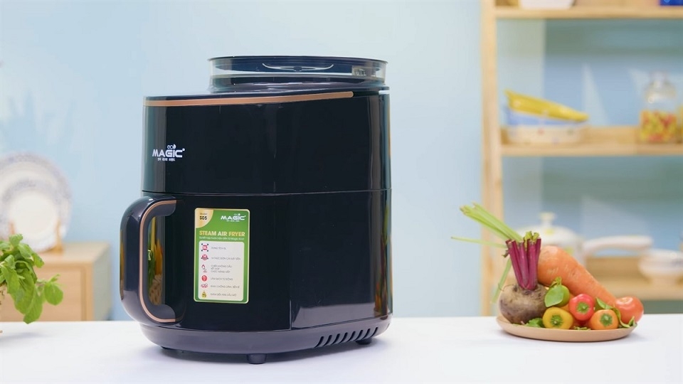 Nồi chiên không dầu kết hợp hấp MAGIC ECO 5 lít S05