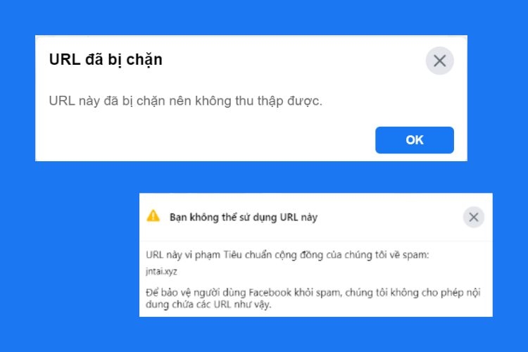 vi phạm tiêu chuẩn fb