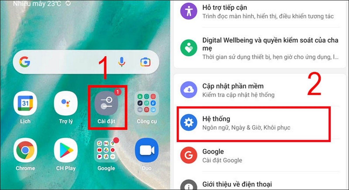 cách làm bàn phím trở lại bình thường trên oppo - hình 3