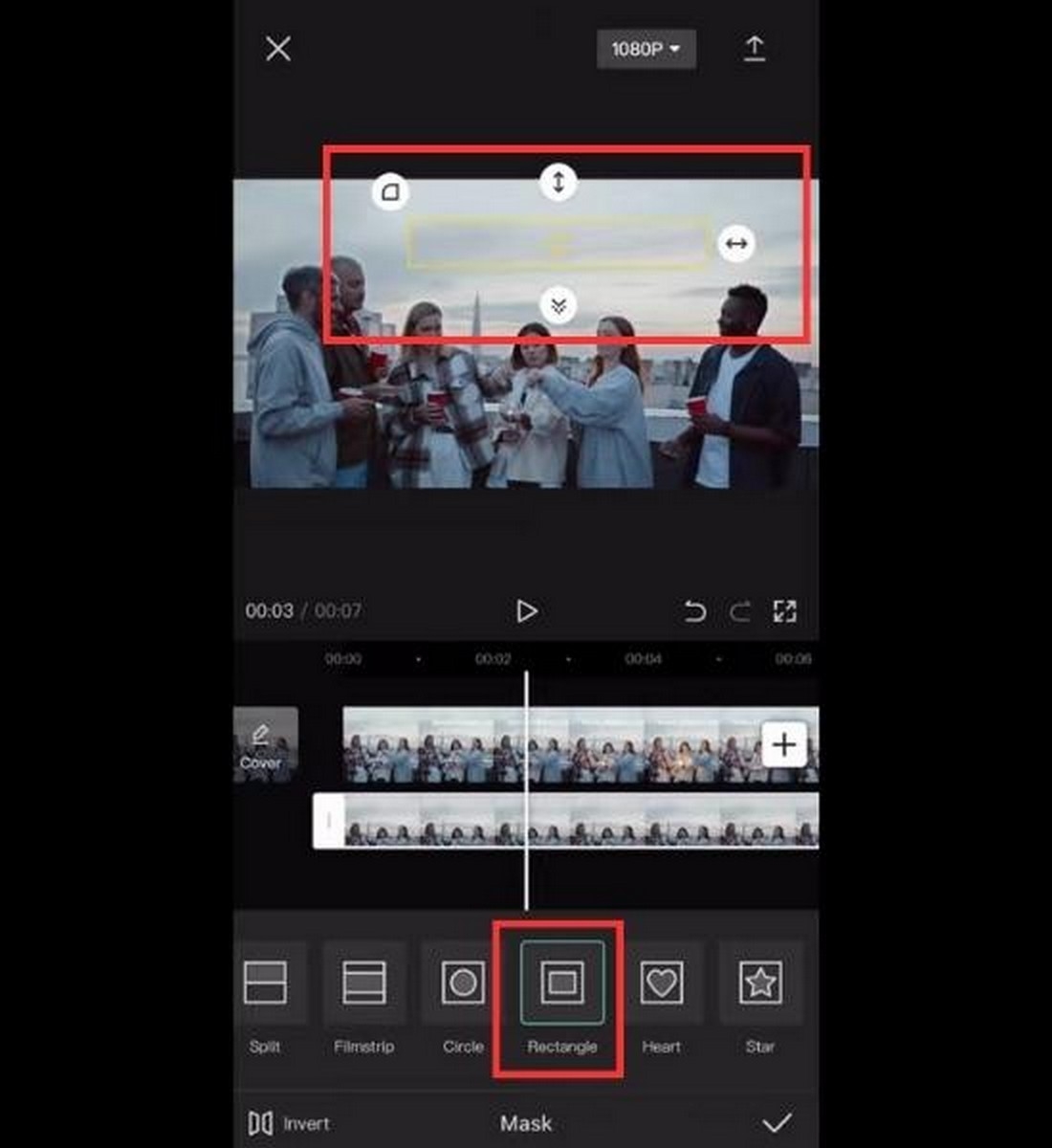xoá chữ trên video bằng điện thoại - hình 8