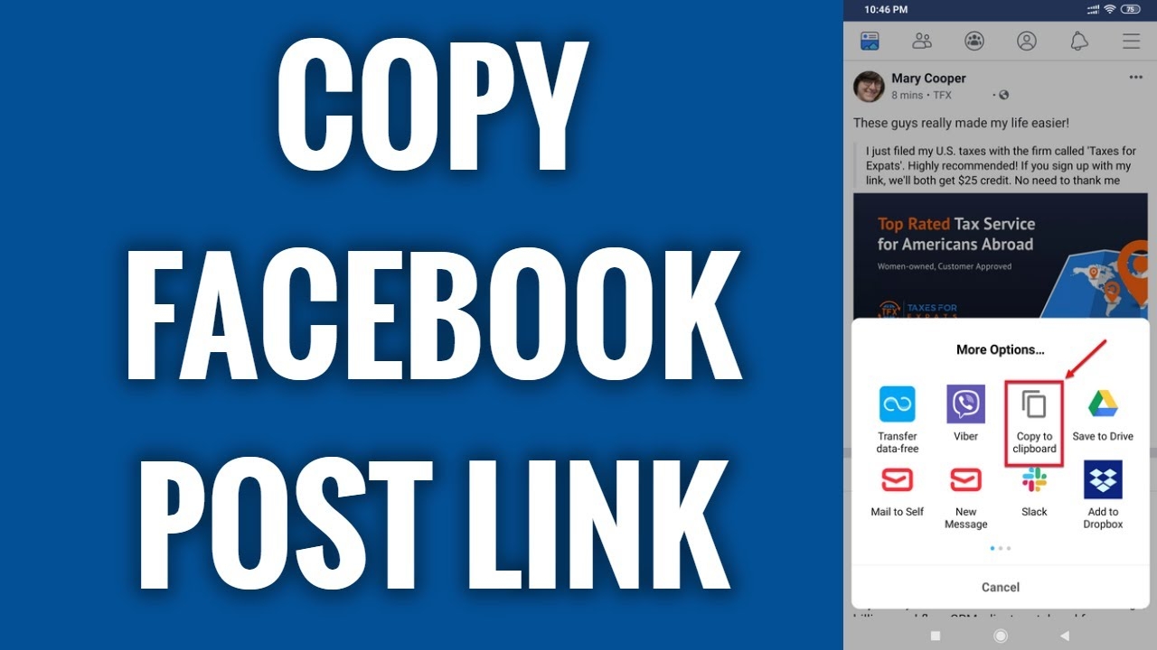 cách lấy link bài viết facebook - hình 1