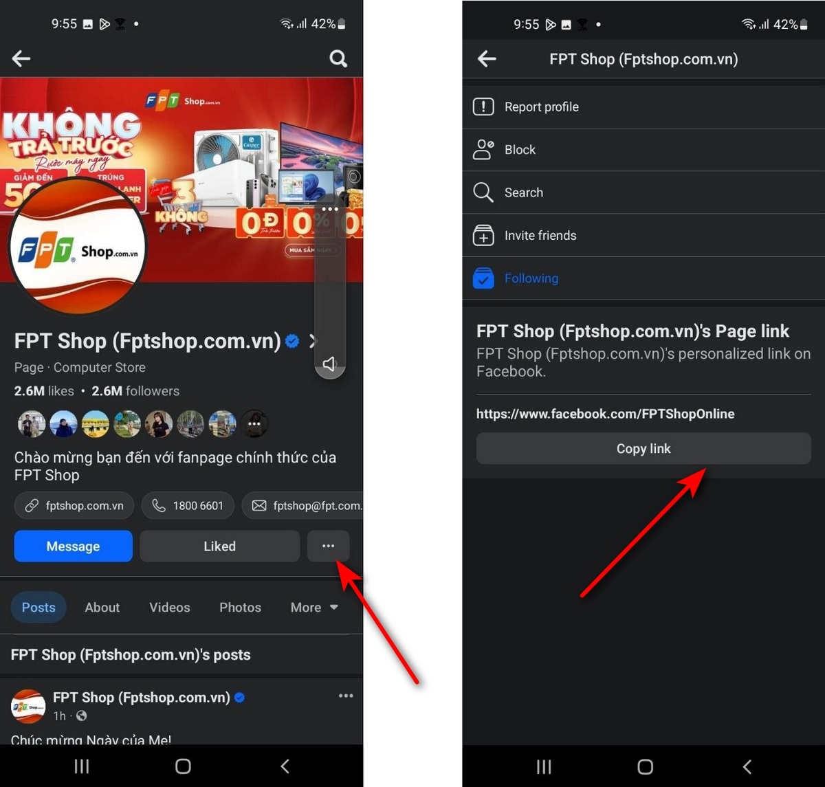 cách lấy link bài viết facebook - hình 6
