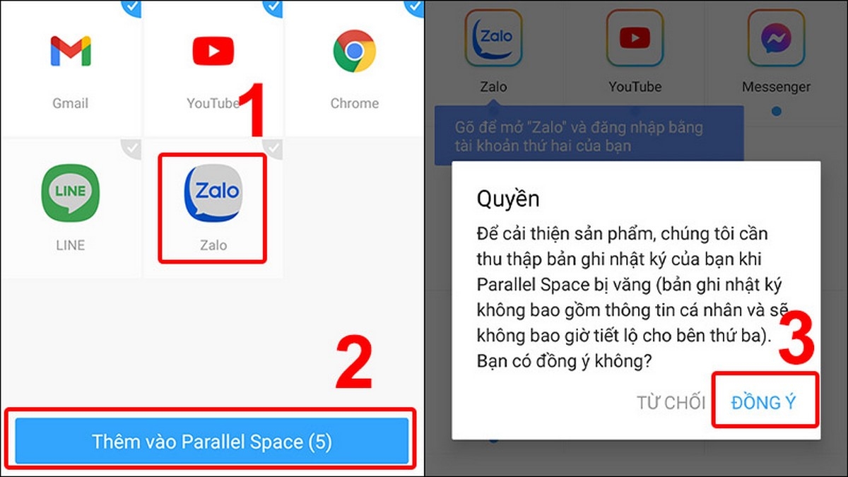 2 tài khoản zalo trên 1 điện thoại oppo - hình 3