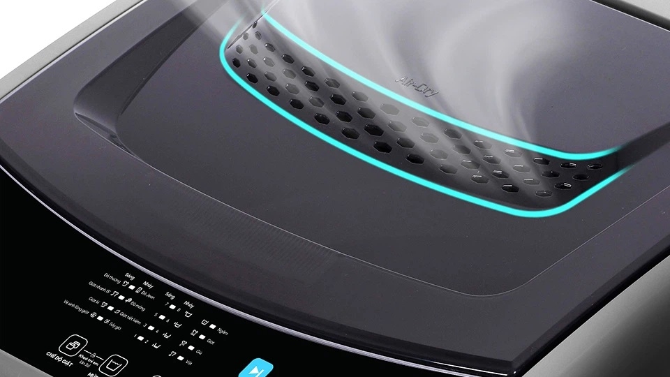 Máy giặt cửa trên Casper Inverter 7.5 Kg WT-75NG1