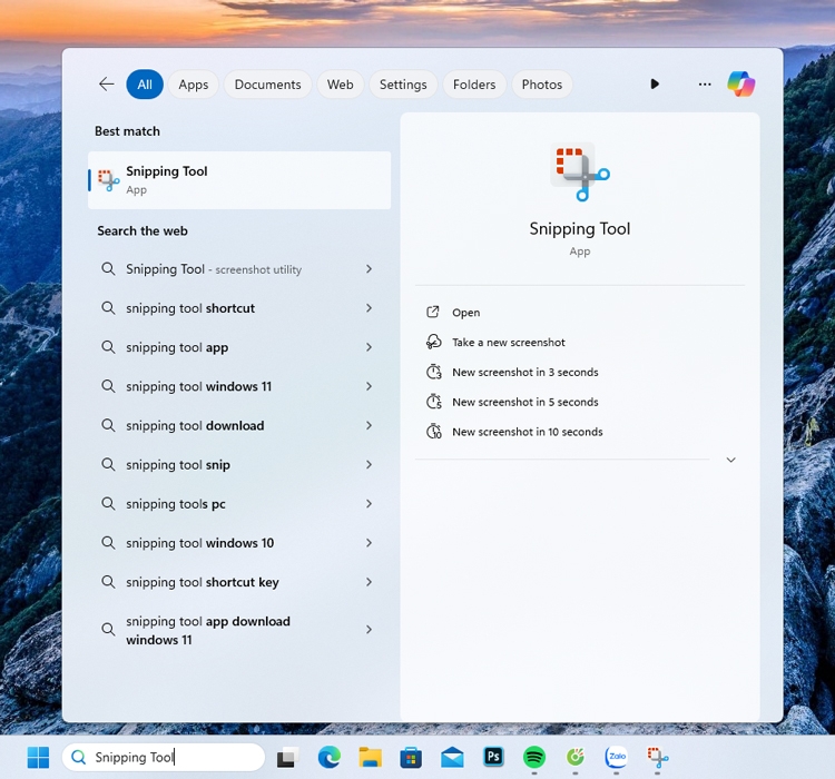 Tổng hợp các phím tắt Snipping Tool phổ biến và dễ sử dụng nhất trên Windows - hình 1