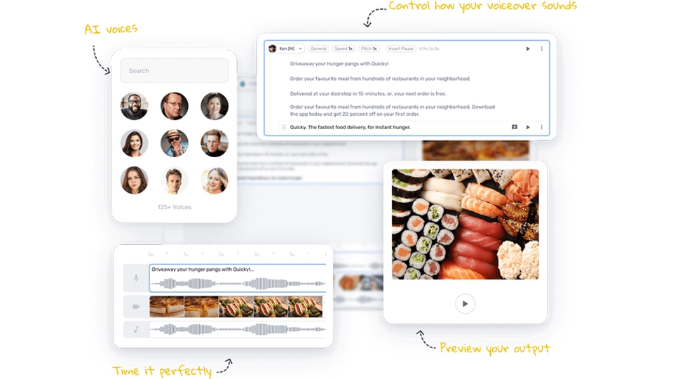Murf AI có rất nhiều tính năng hữu ích
