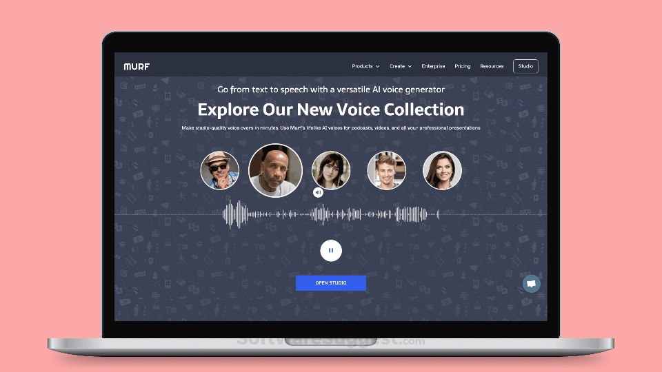 Murf AI mang đến những âm thanh cực kỳ sống động