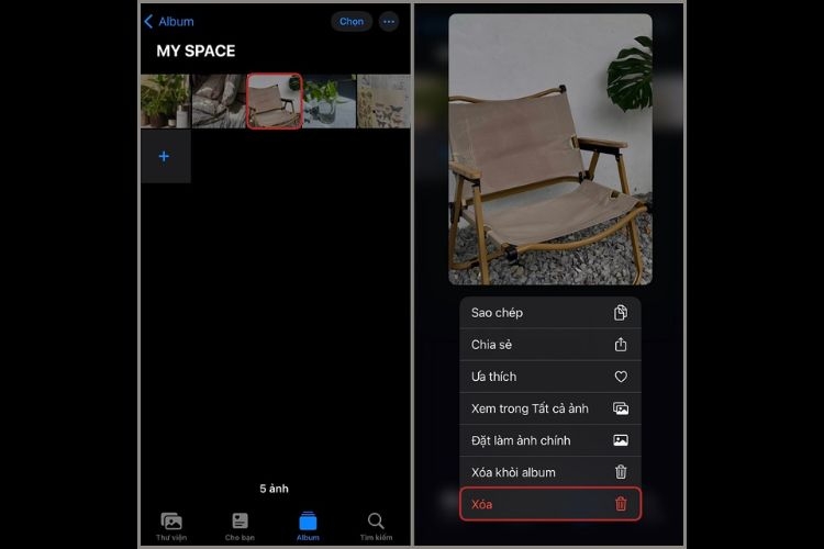 Cách xóa hết ảnh trên iPhone