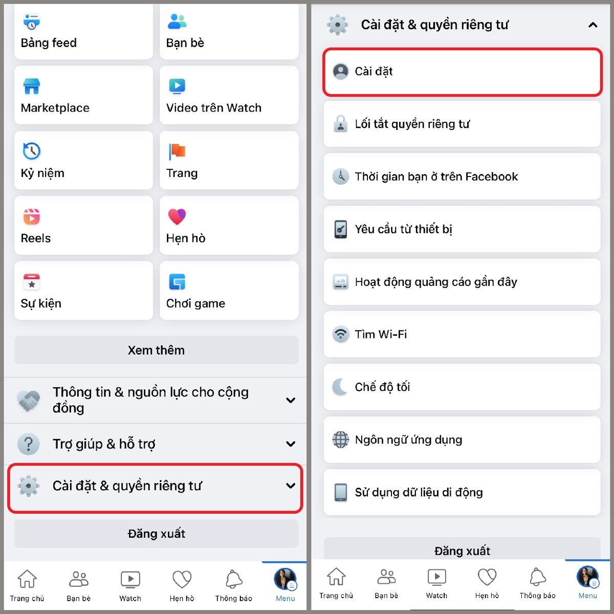 Cách khóa Facebook trên iPhone - hình 2