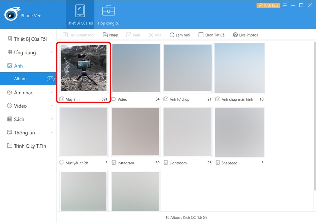 xóa ảnh trên iphone bằng itools - hình 4