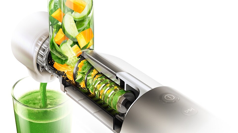 Công nghệ MicroMasticating với các loại công nghệ ép hoa quả khác