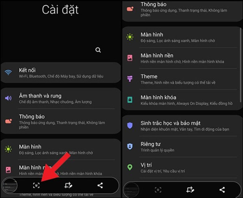 cách chụp màn hình Samsung A03s (ảnh 5)