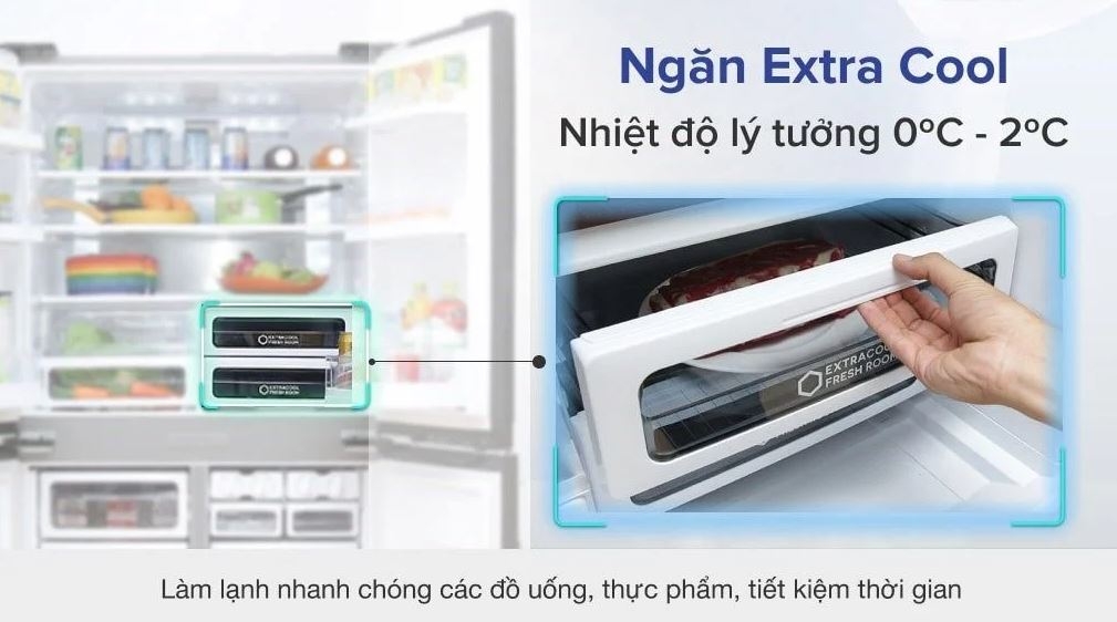 Ngăn làm lạnh nhanh Extra Cool 3