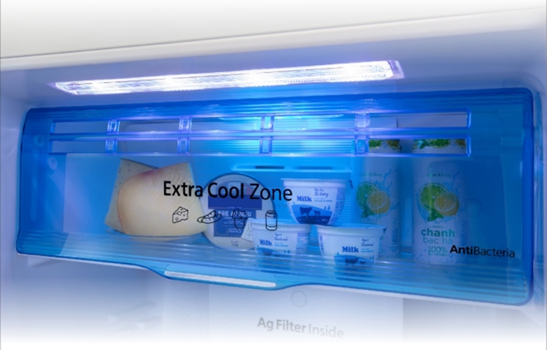 Ngăn làm lạnh nhanh Extra Cool 8