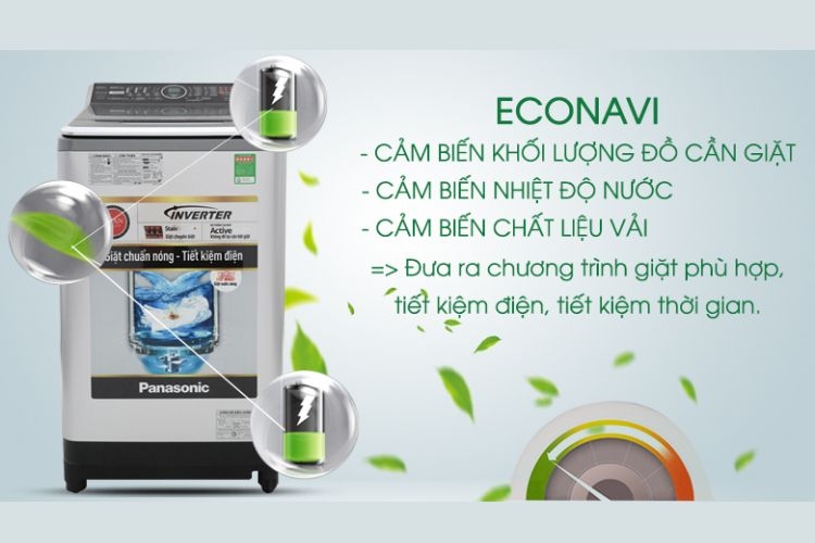 Công nghệ giặt Econavi là gì?
