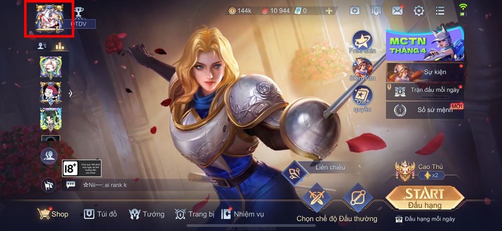 Cách tạo chữ ký bản thân trên Liên Quân Mobile 1