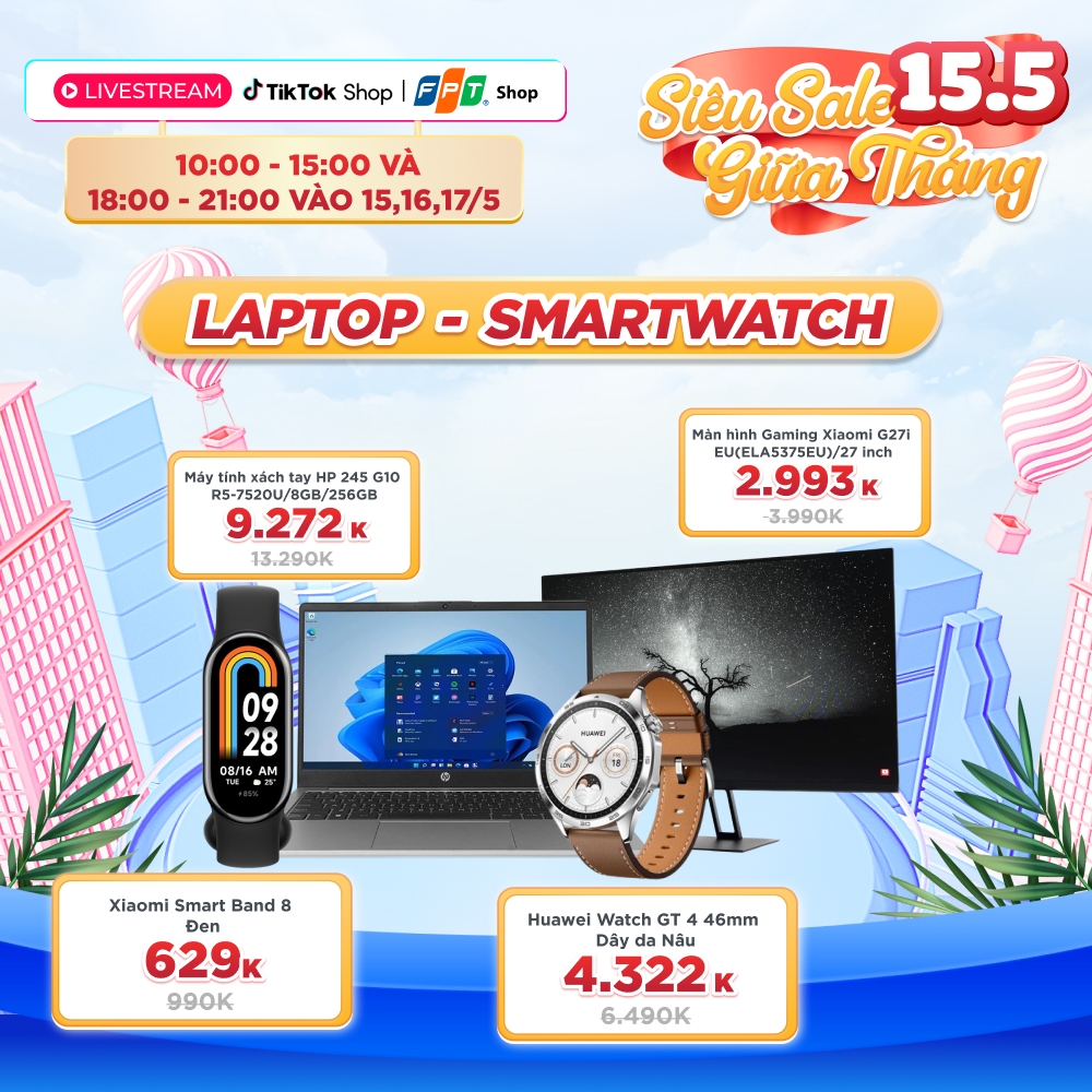 FPT Shop – Chương trình khuyến mãi đặc biệt Double Day Super Sale 39