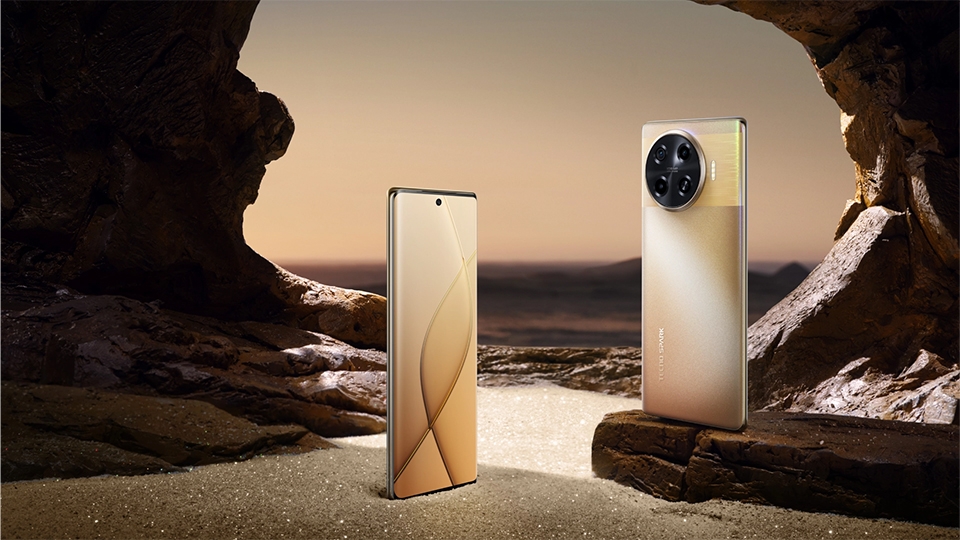 Tecno Spark 20 Pro+ sở hữu một thiết kế cao cấp và sang trọng