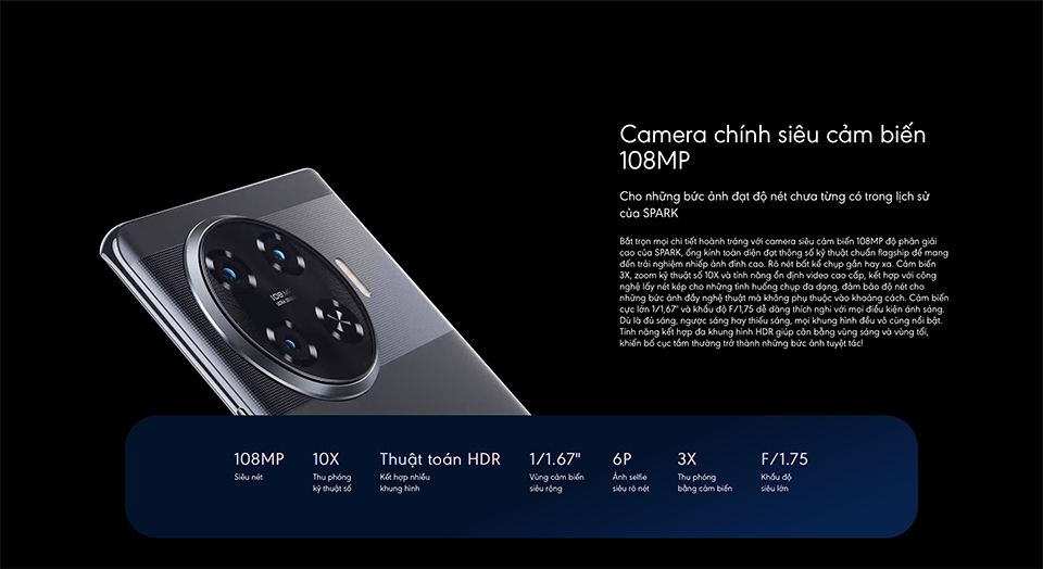 Chất lượng ảnh chụp trên Spark 20 Pro+ khá tốt, đảm bảo mang đến cho người dùng những bức ảnh lung linh.