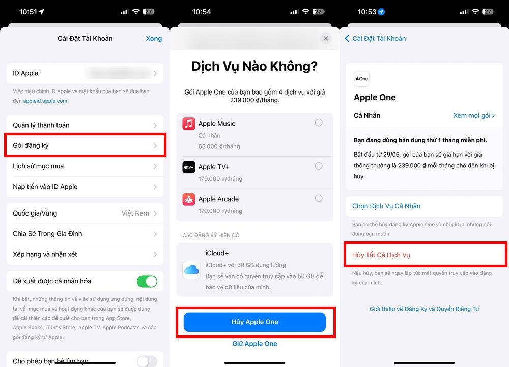 Cách để hủy dùng thử ứng dụng, dịch vụ trên iPhone 2