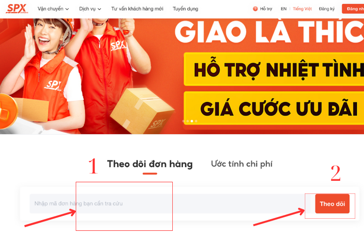 Tra cứu mã vận đơn