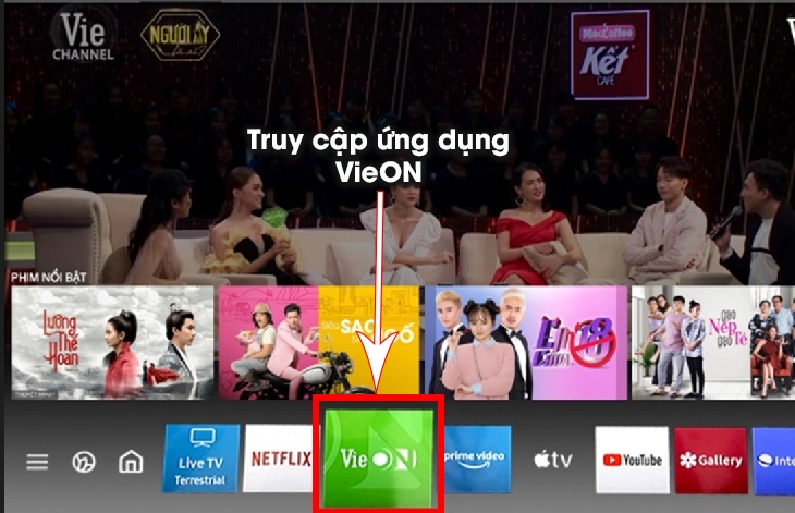 Cách kích hoạt ứng dụng VieON trên tivi (ảnh 4)